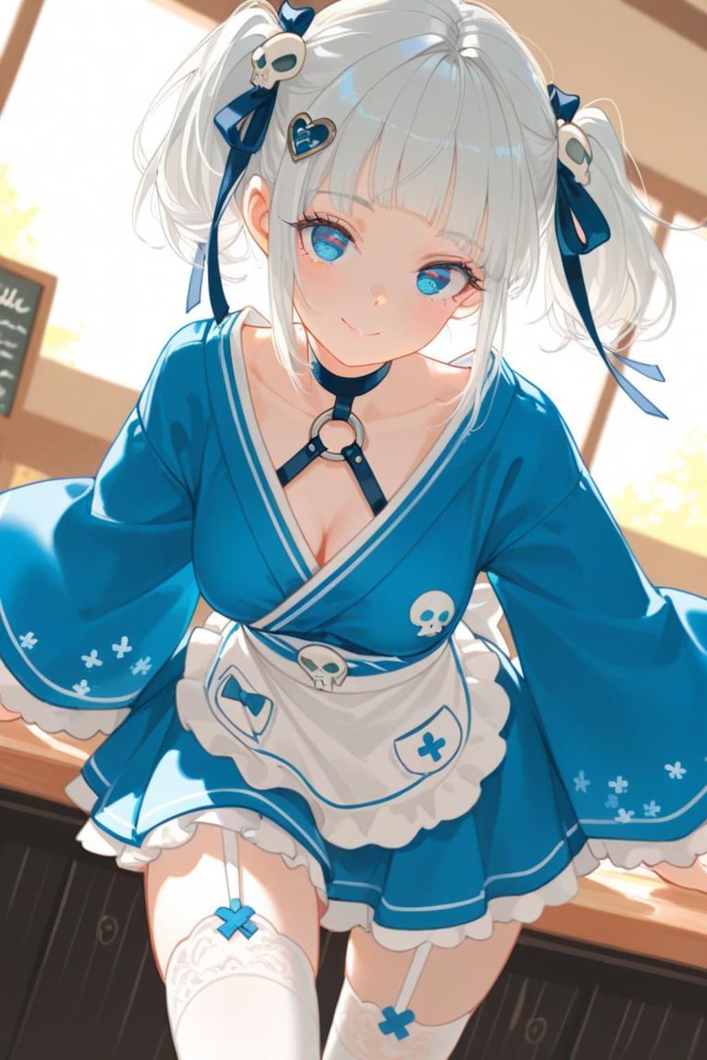 和装ドクロコーデ
