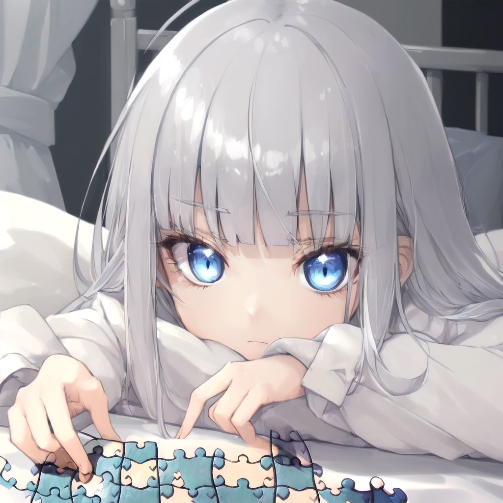 Bedtime Puzzler | の人気AIイラスト・グラビア