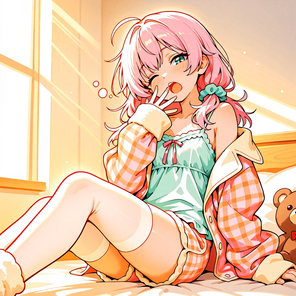 生成してたら朝...