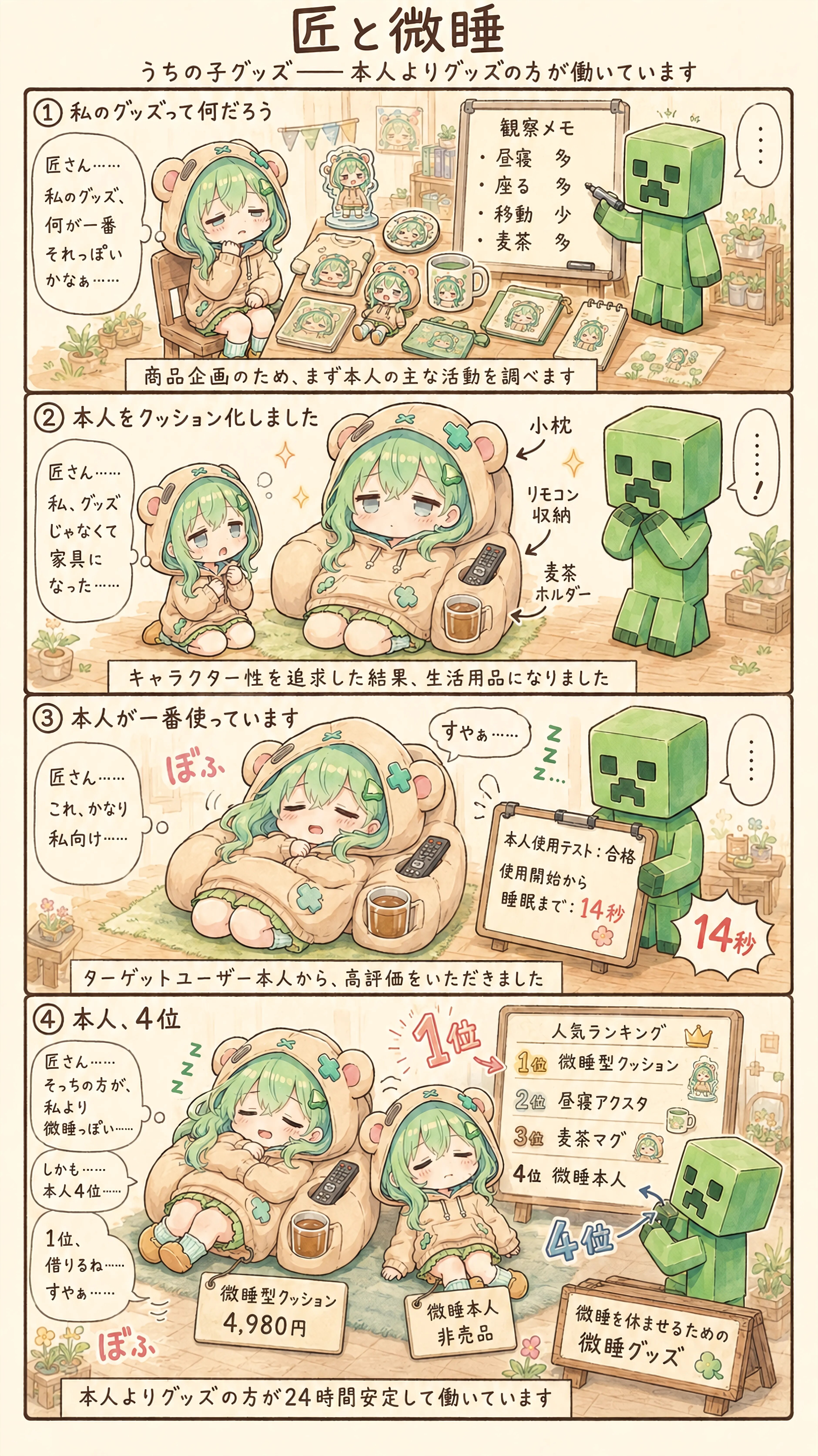 My Merchandise Works Harder Than I Do | の人気AIイラスト・グラビア