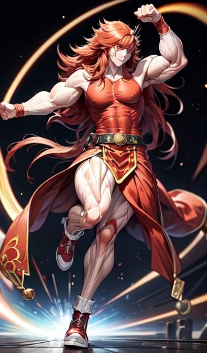 魔法 「鍛えた肉体で全力疾走」