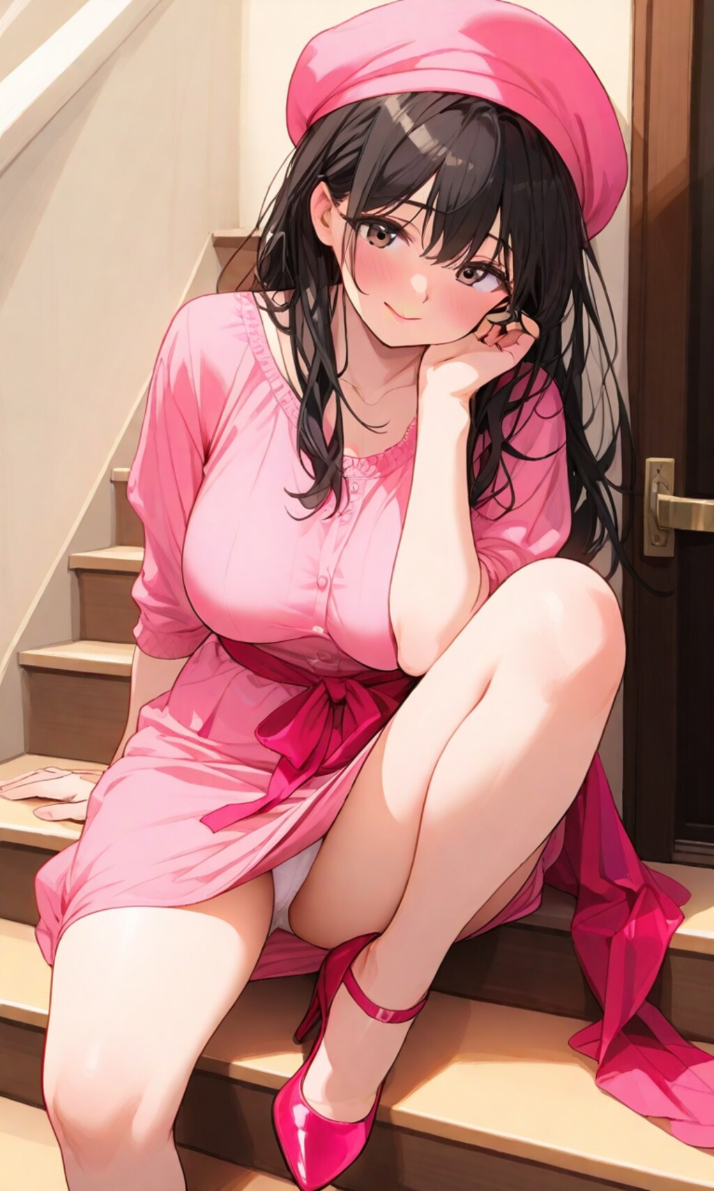 まどかさんのピンク