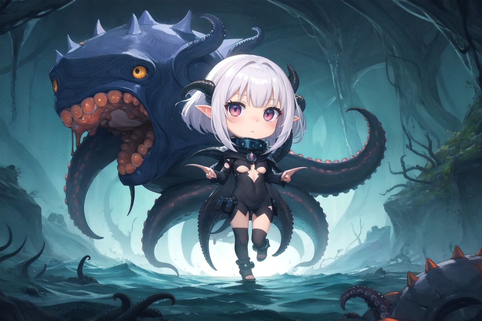 海の底には怖くてかわいいものが潜んでる