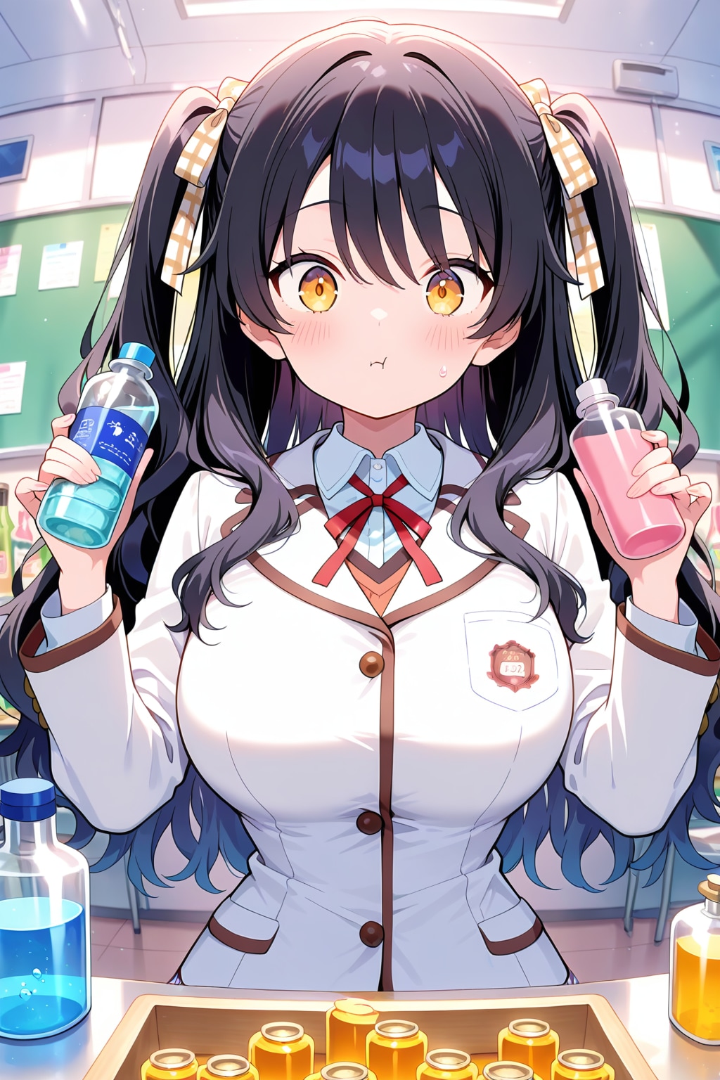 先輩先輩！　惚れ薬飲ませ合いっこしましょう！