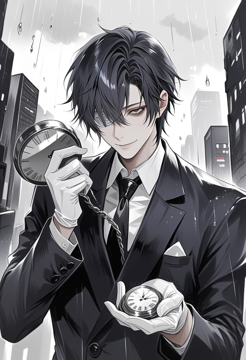 「灰色の眼帯」 | の人気AIイラスト・グラビア