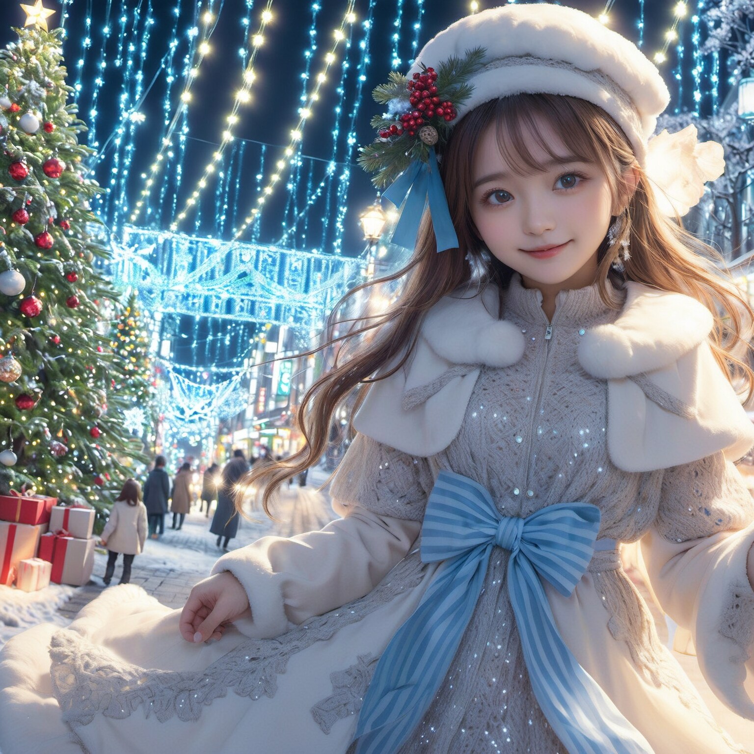 クリスマスはおめかしして