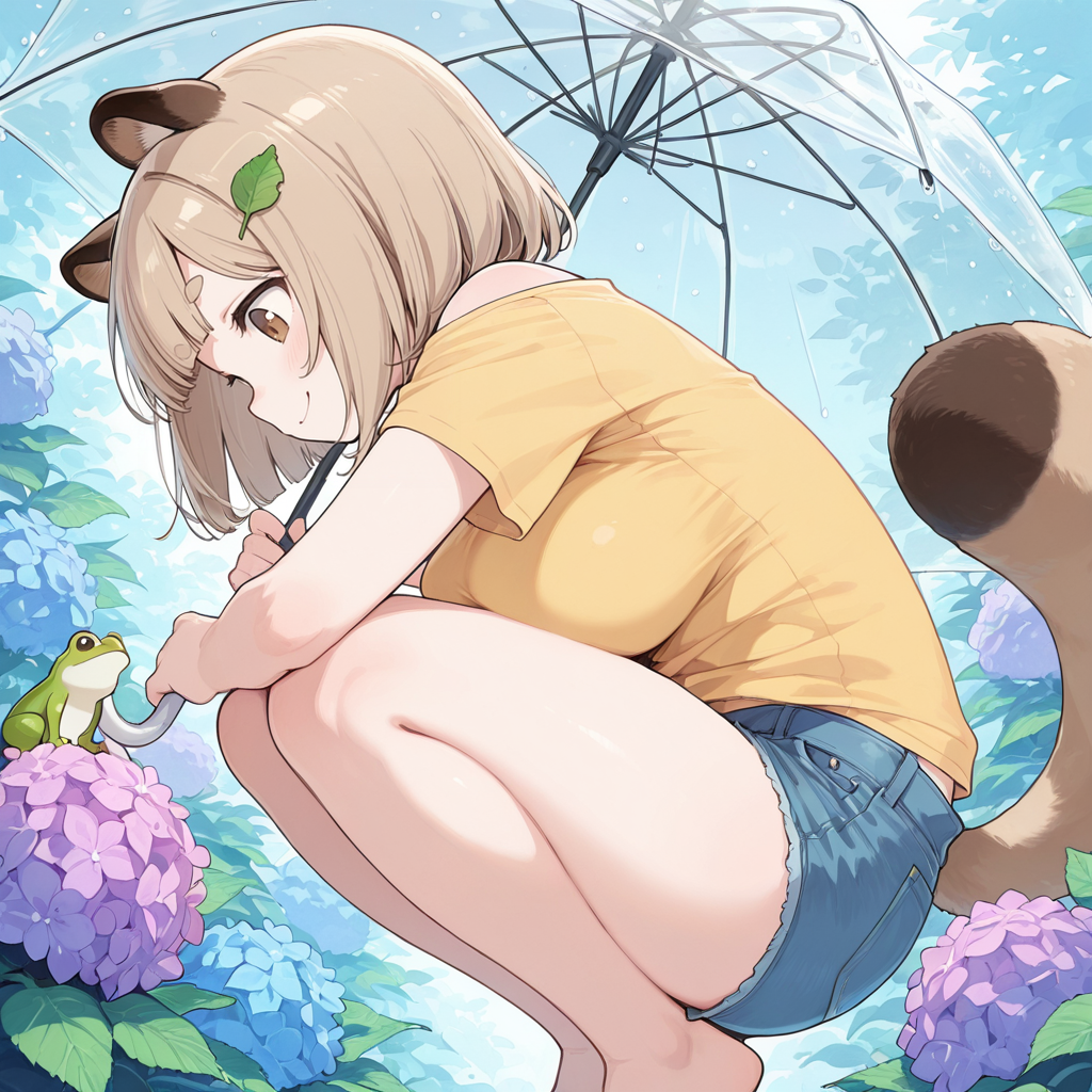 雨の日の出会い