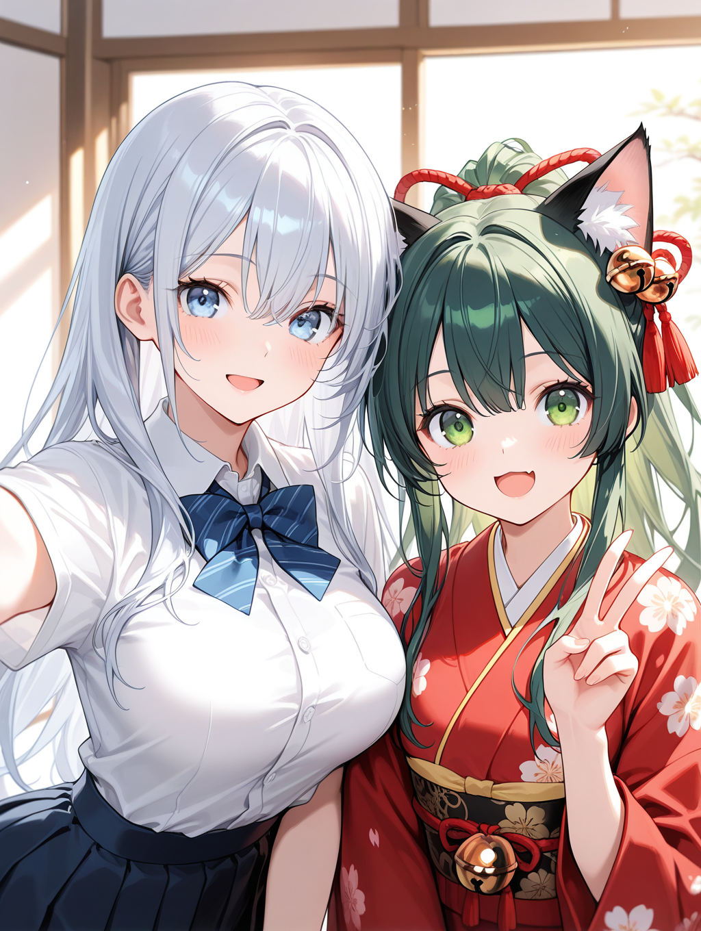 鈴九家の翠鈴ちゃんと #あの子と一緒にハイチーズ