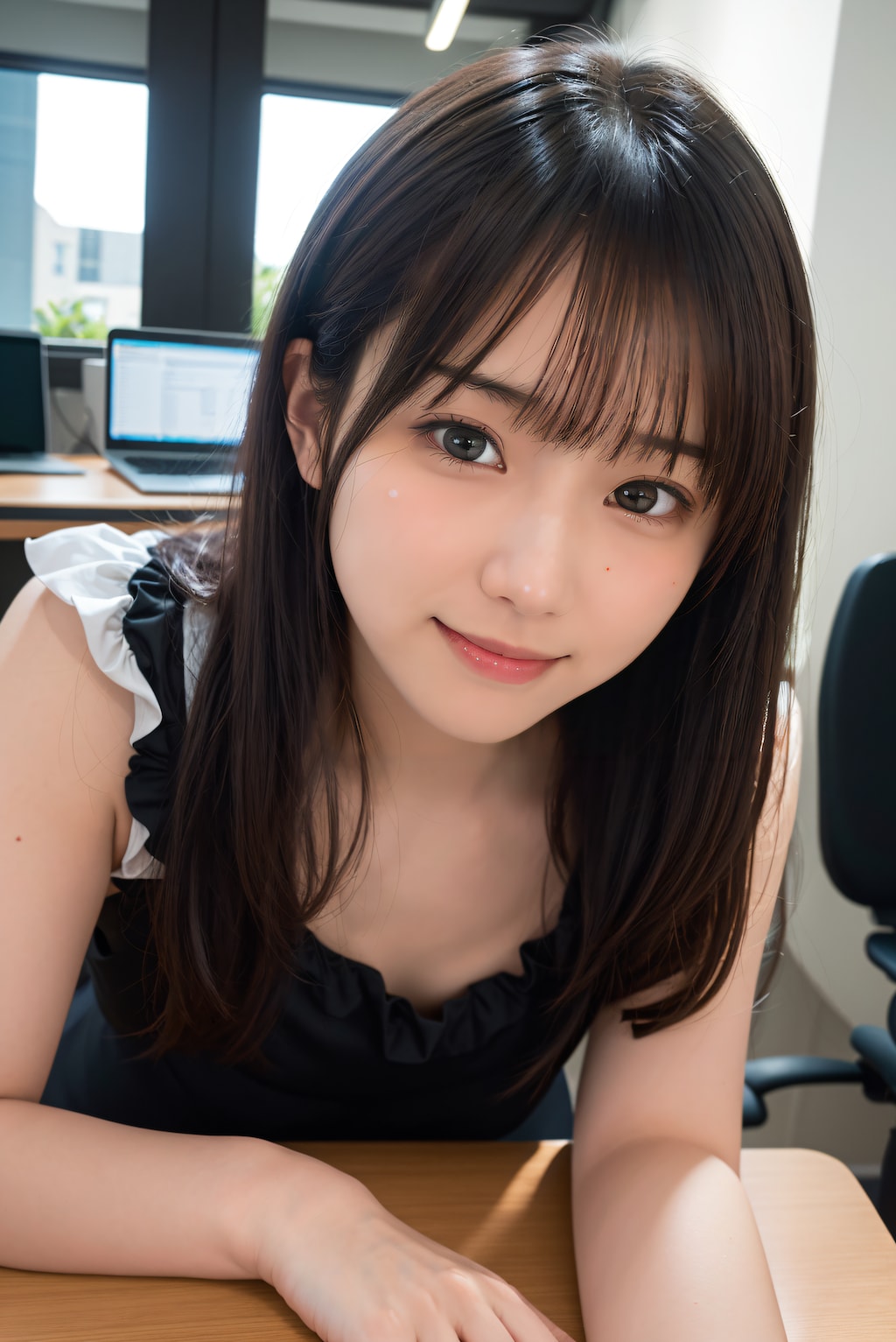 ドレスでお仕事