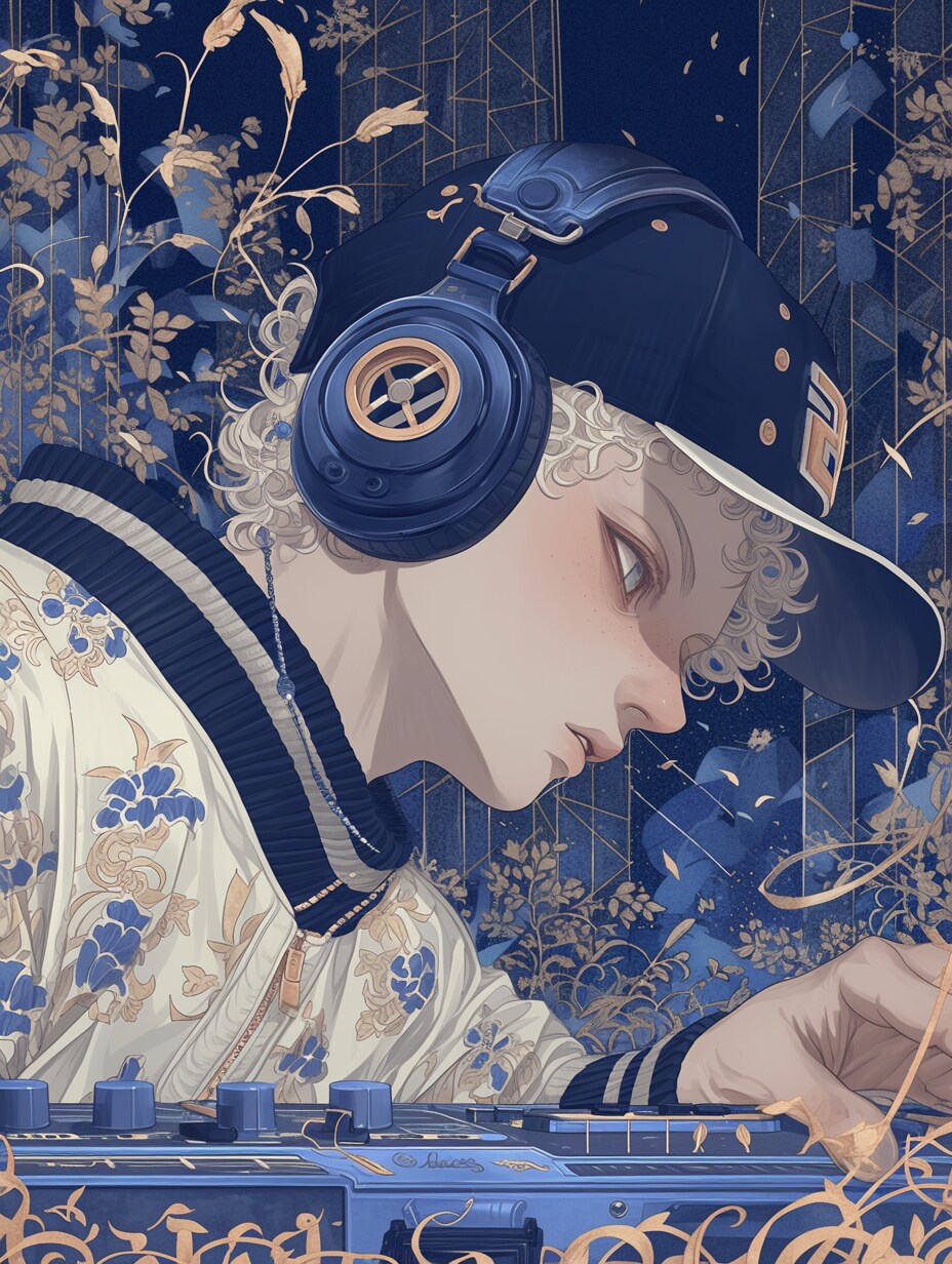 with music