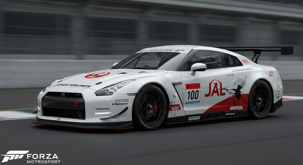 JAL R35GT-Rレーシングカー