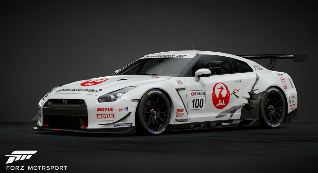 JAL R35GT-Rレーシングカー