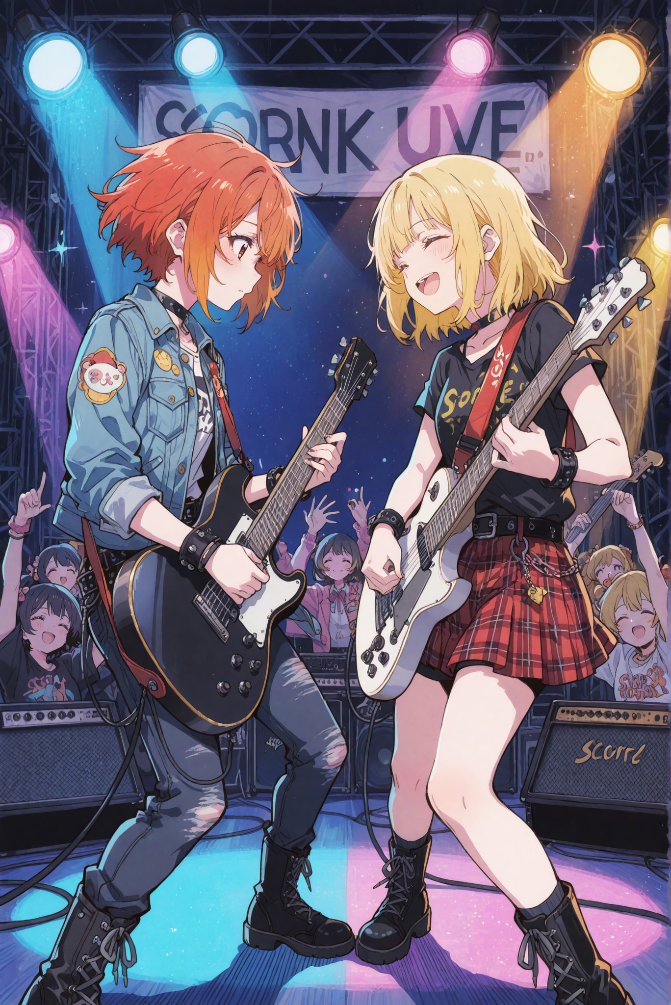 どっちが楽しくRockできるか決めようぜ | の人気AIイラスト・グラビア