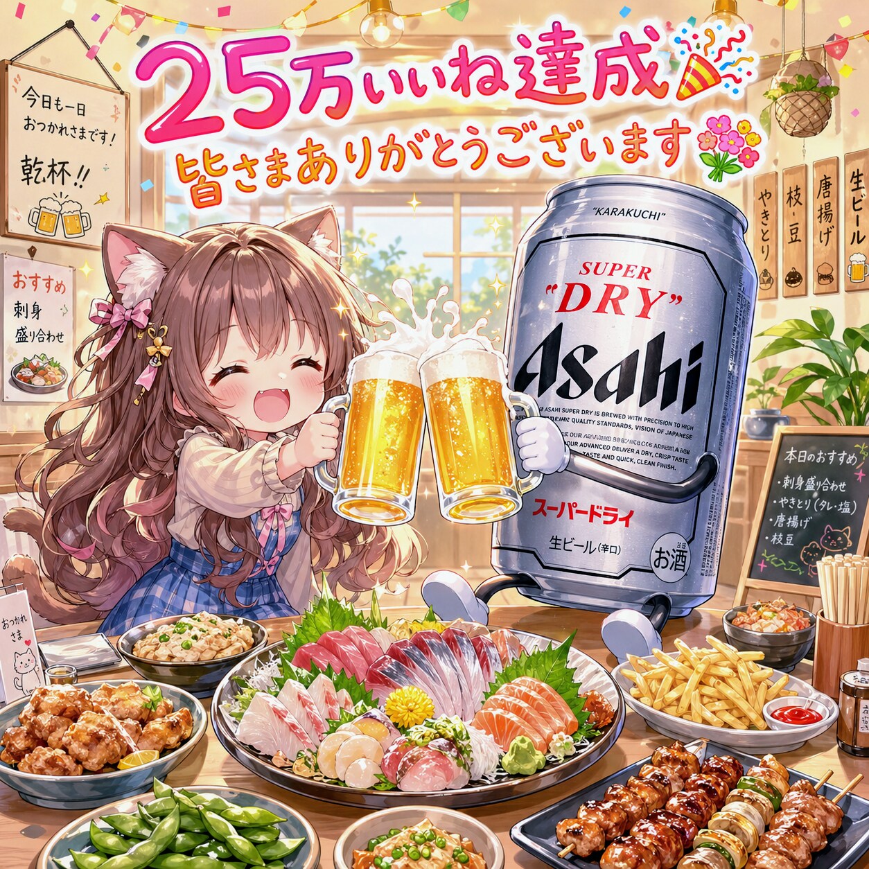 25万いいね達成🎉皆さまありがとうございます✨️ | の人気AIイラスト・グラビア