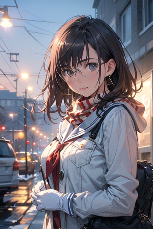 北国の街かど　２