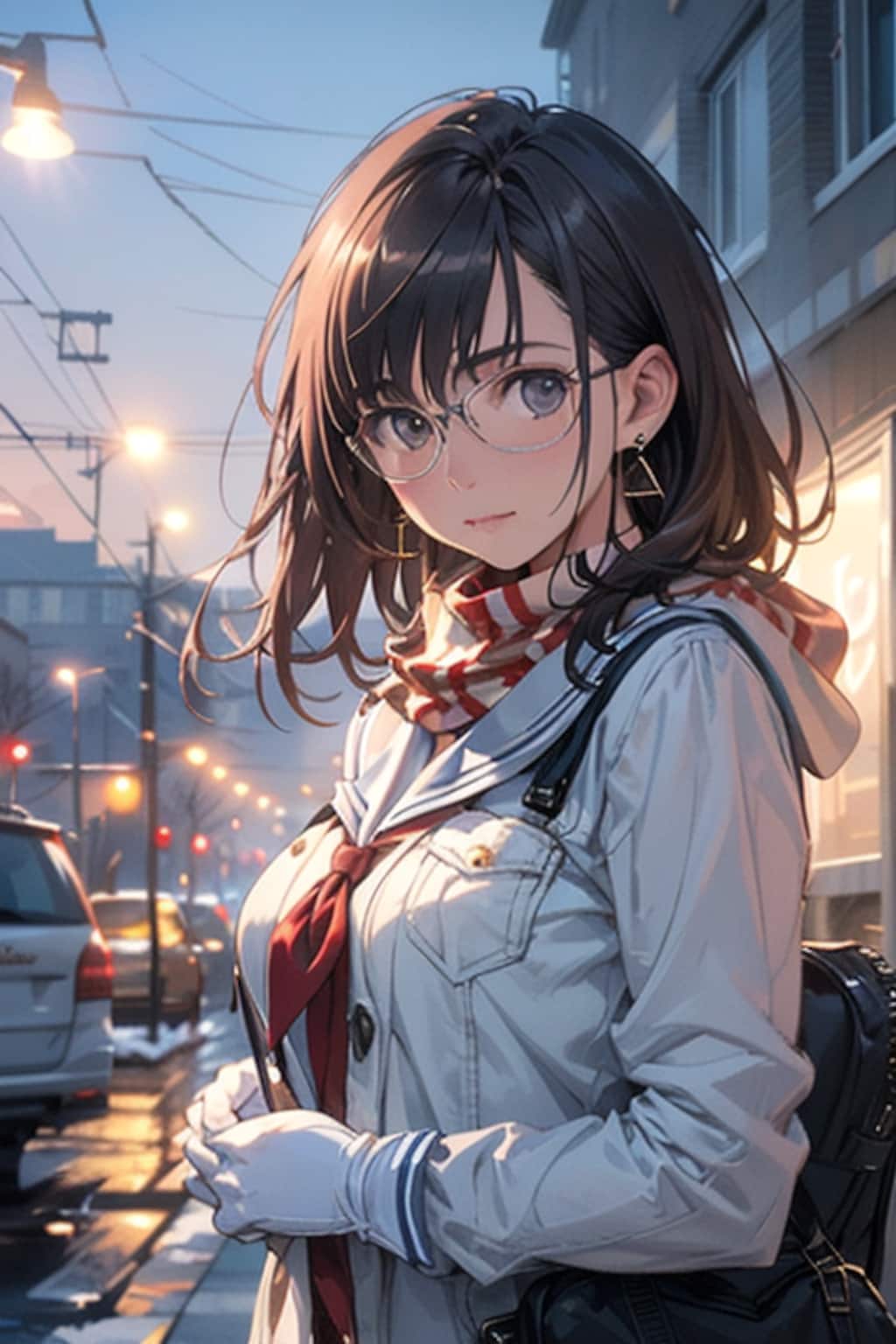 北国の街かど　２