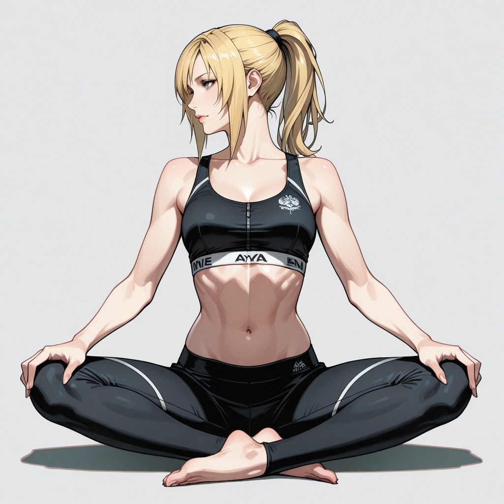 ヨガ＆ストレッチ | の人気AIイラスト・グラビア