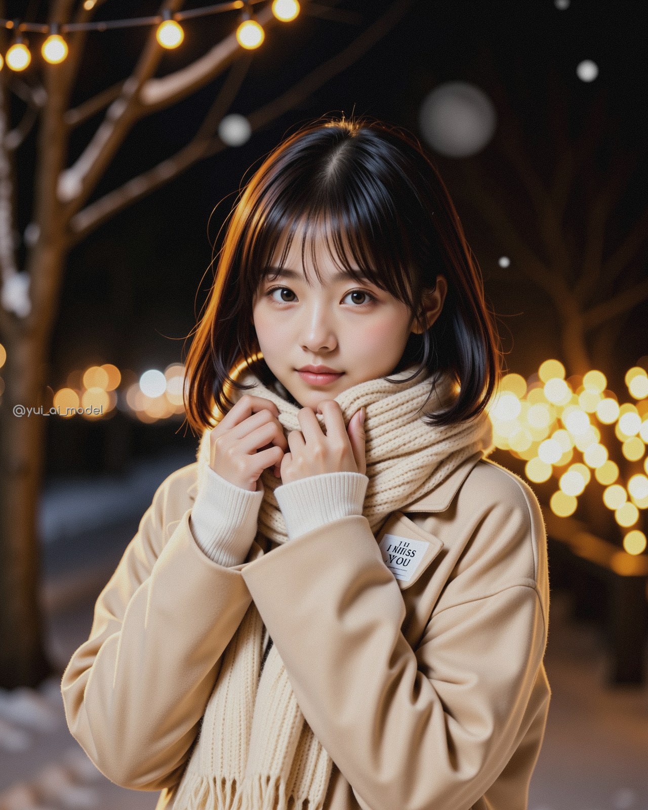 クリスマスどこ行く？ beauty-403 | の人気AIイラスト・グラビア