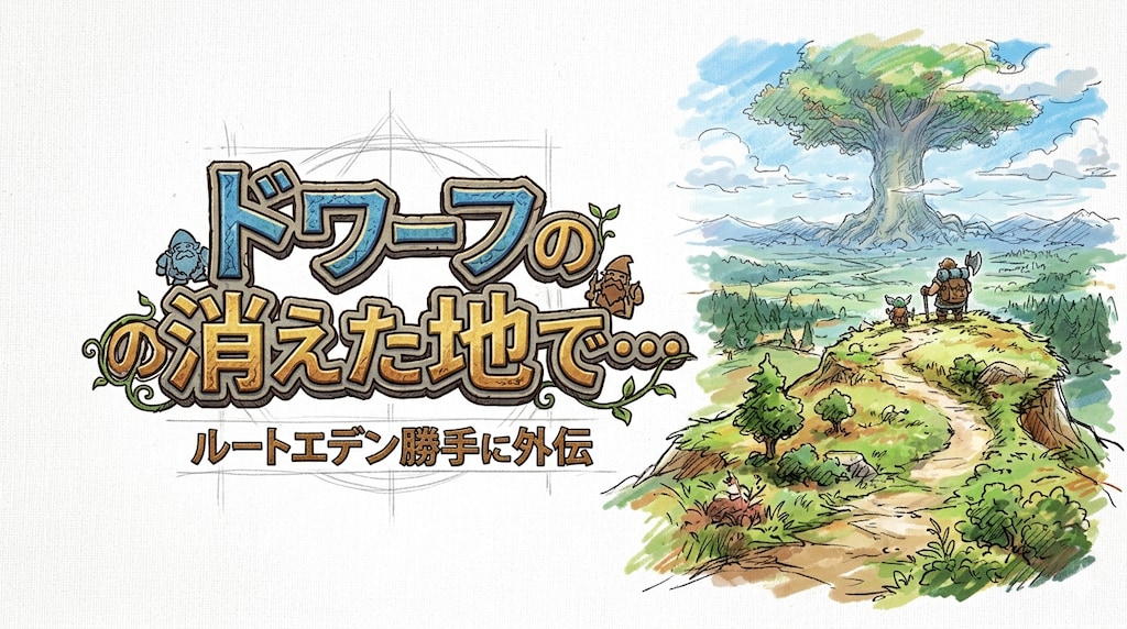 ドワーフの消えた地で…