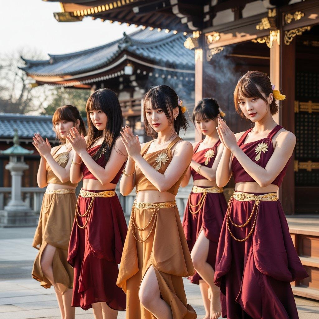 仏教風のアイドルグループ