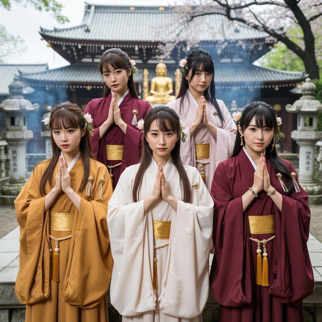 仏教風のアイドルグループ
