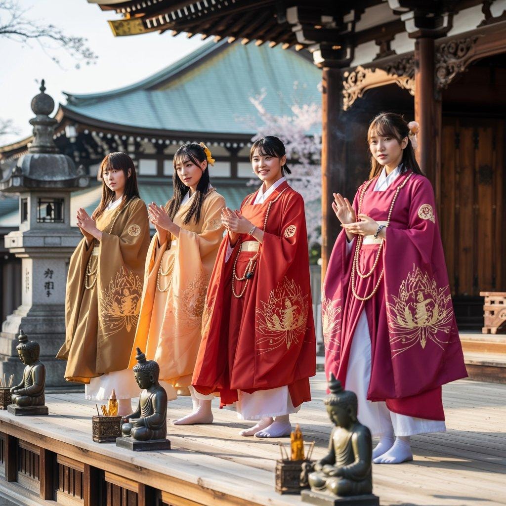 仏教風のアイドルグループ