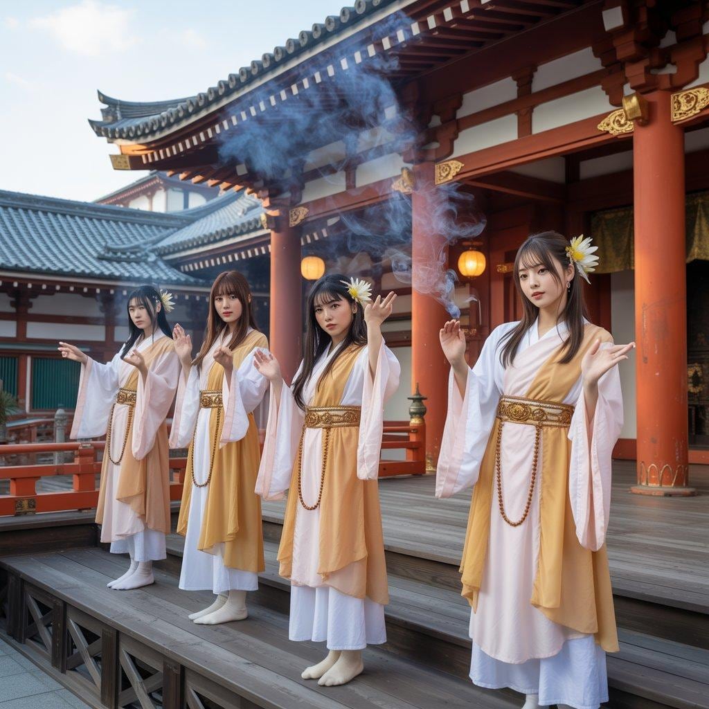 仏教風のアイドルグループ