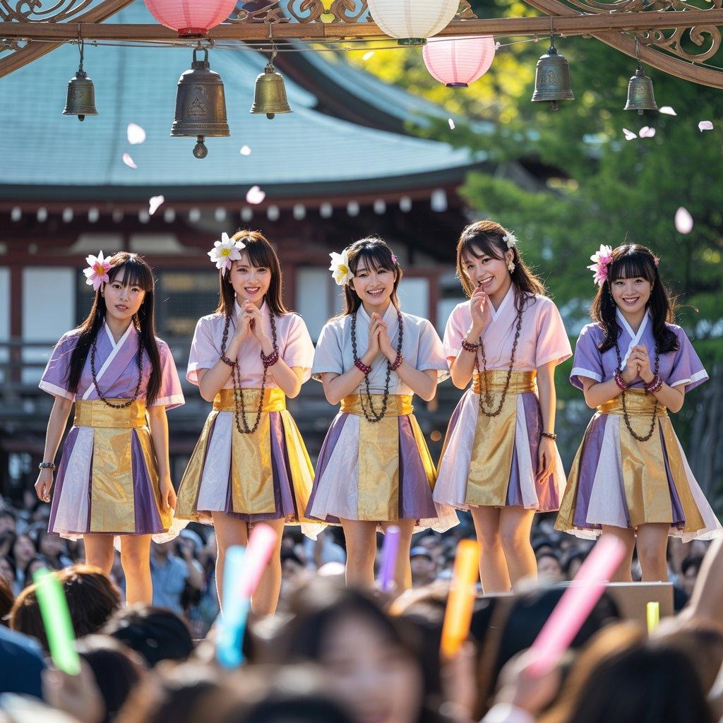 仏教風のアイドルグループ