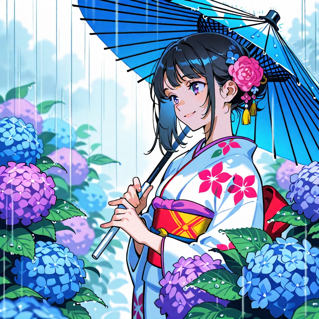 日本の紫陽花