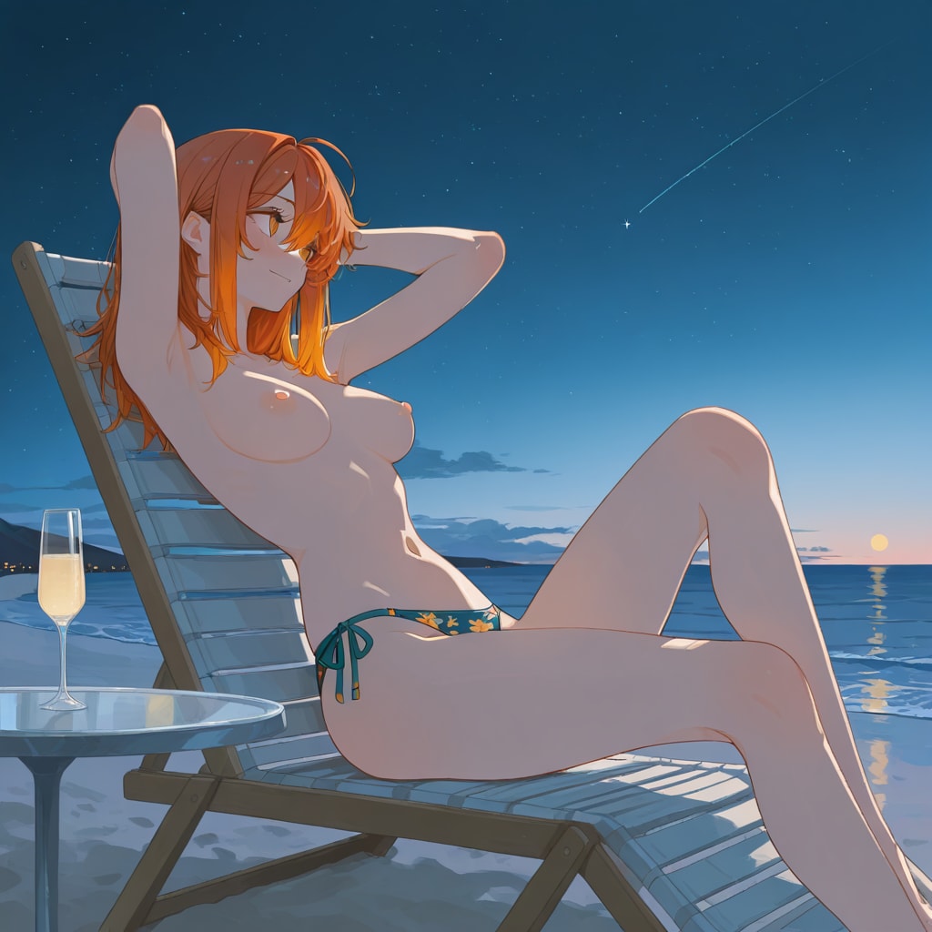 夜は、ちょっと開放的に