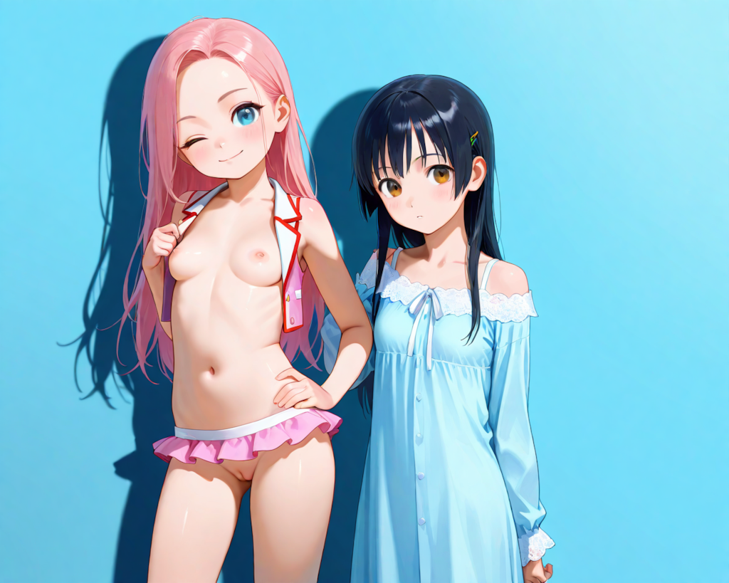 親友のツーショット
