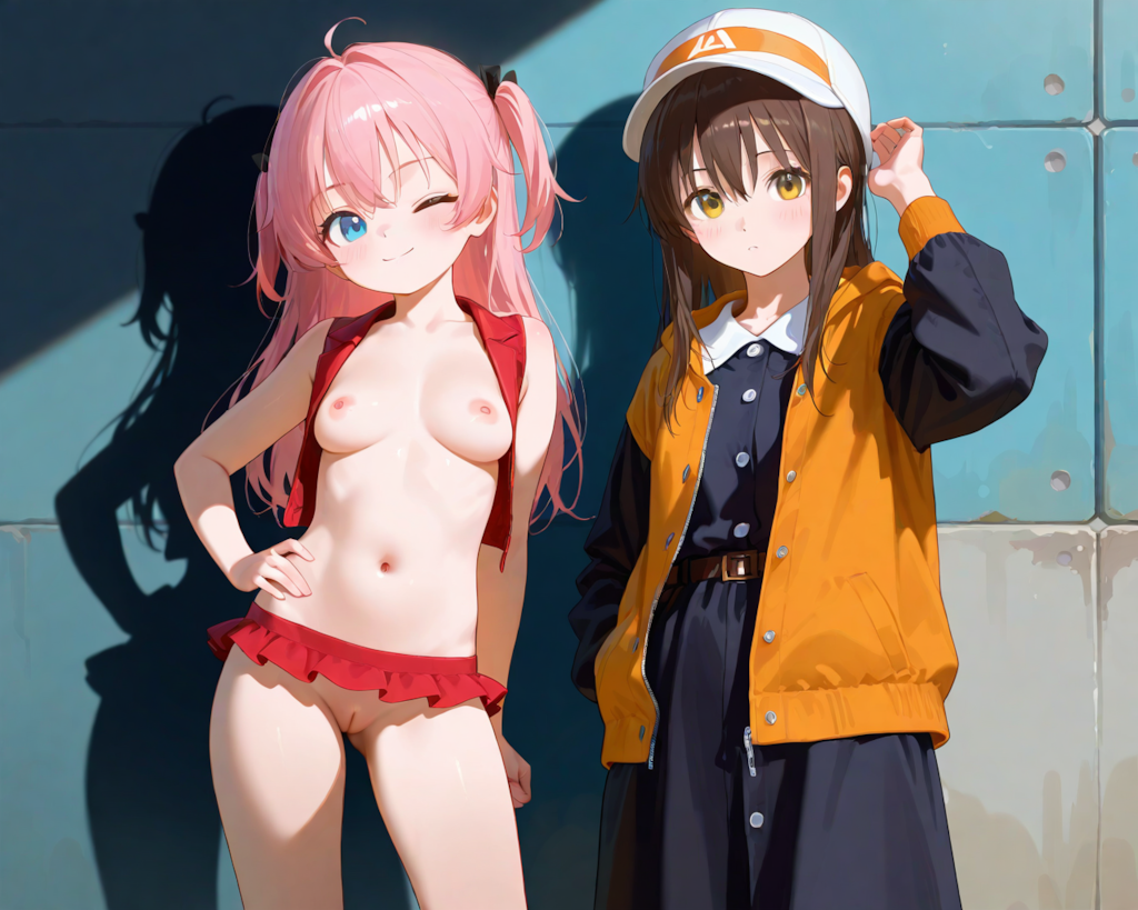 親友のツーショット