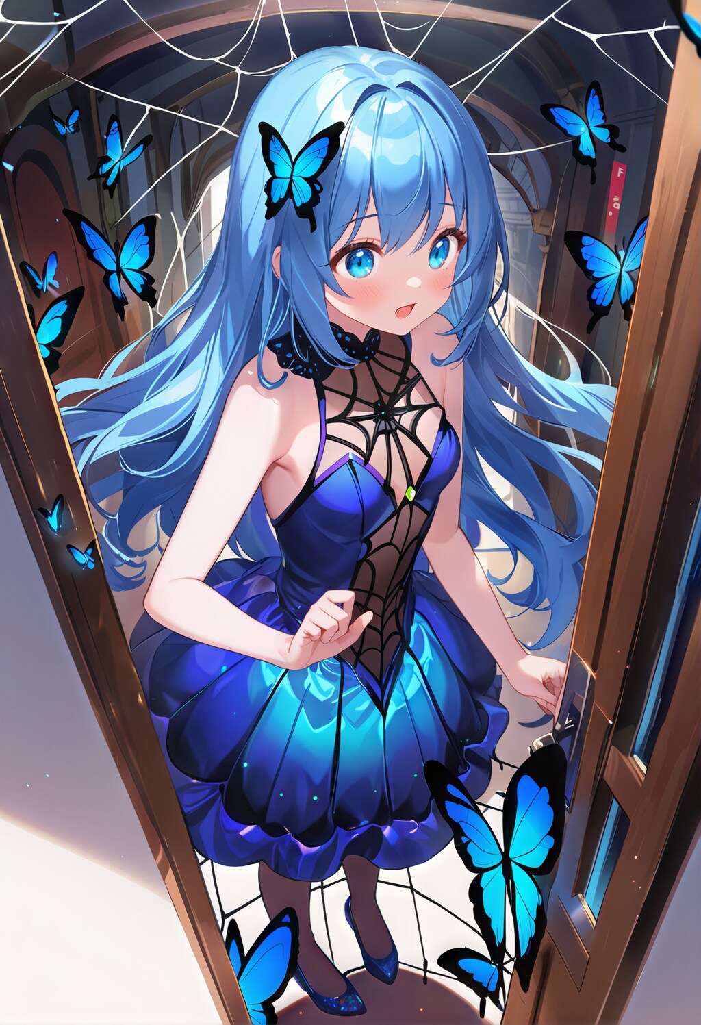 蝶屋敷？（いえ、蜘蛛屋敷です）