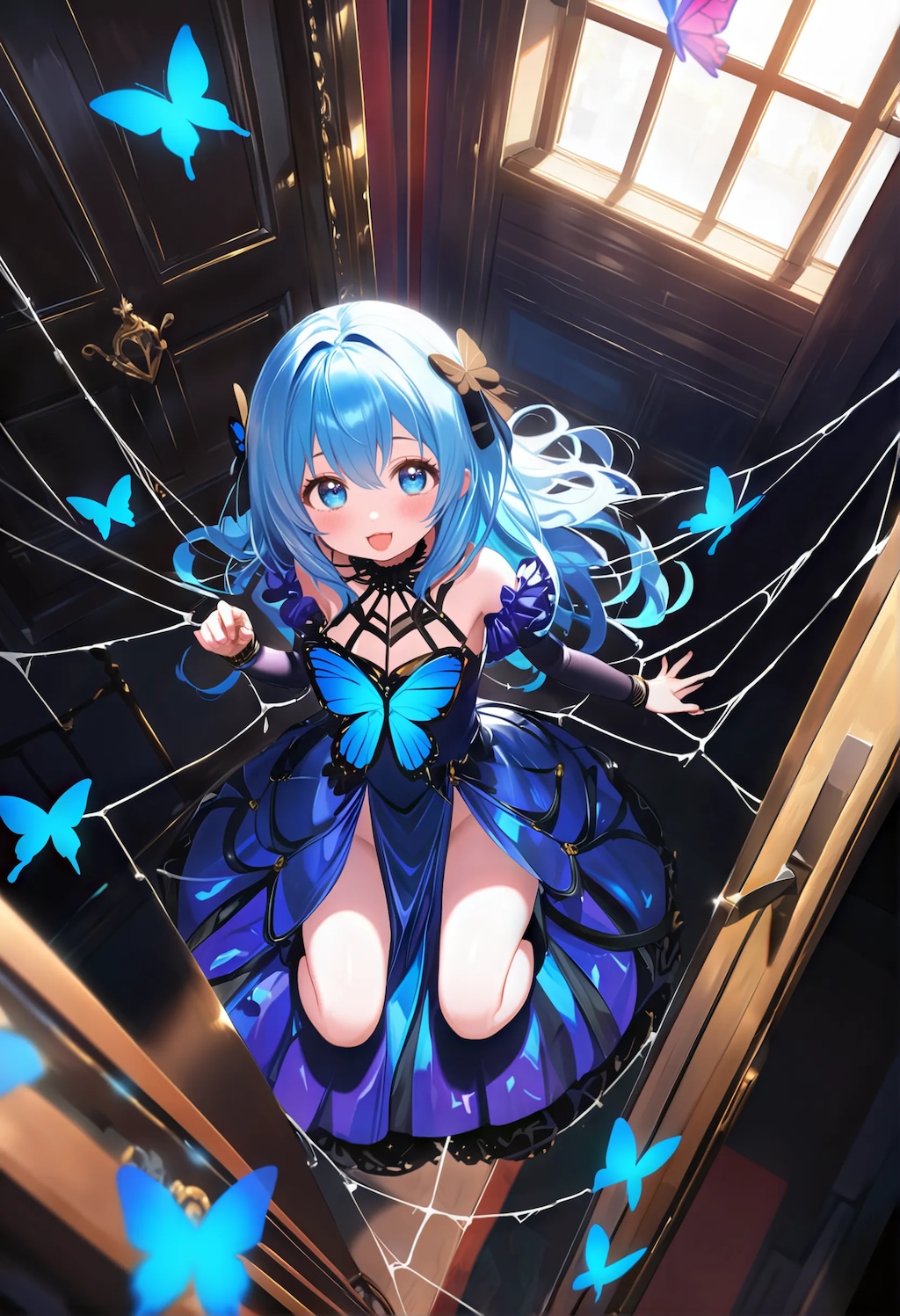 蝶屋敷？（いえ、蜘蛛屋敷です）