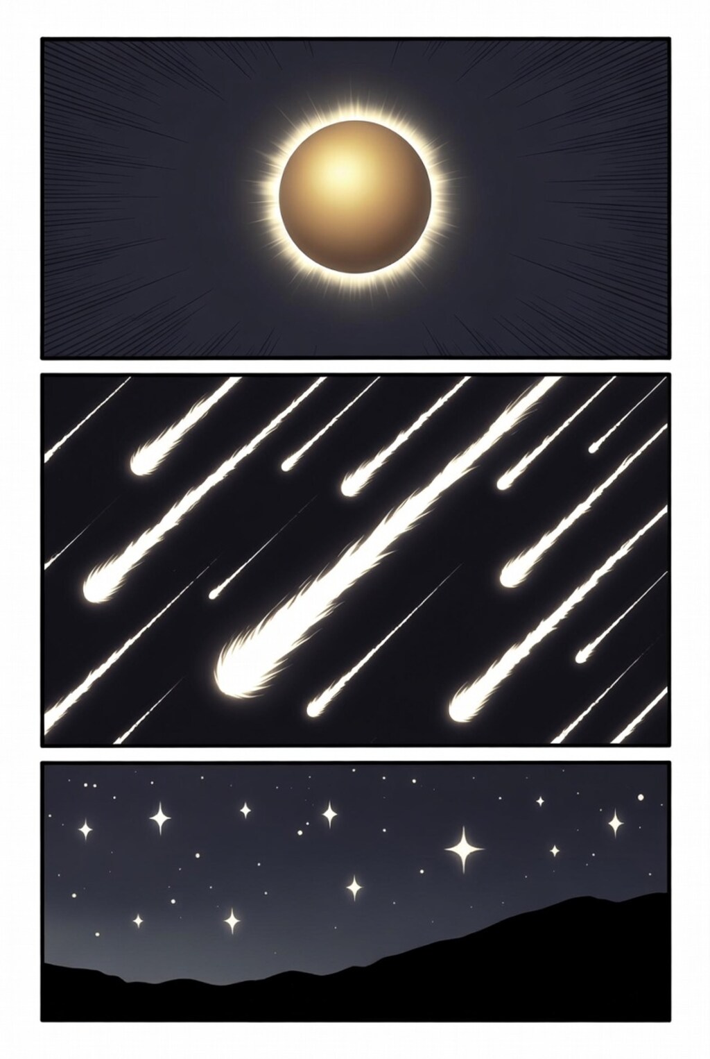 💡新説 \夜空の星や流星群は全て金の玉\