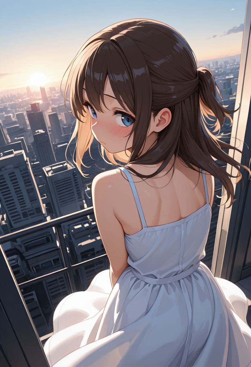 夕暮れの特等席