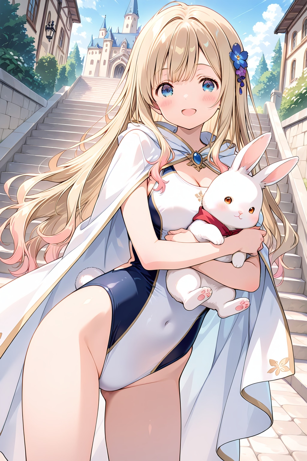 うさちゃんとおさんぽ姫様