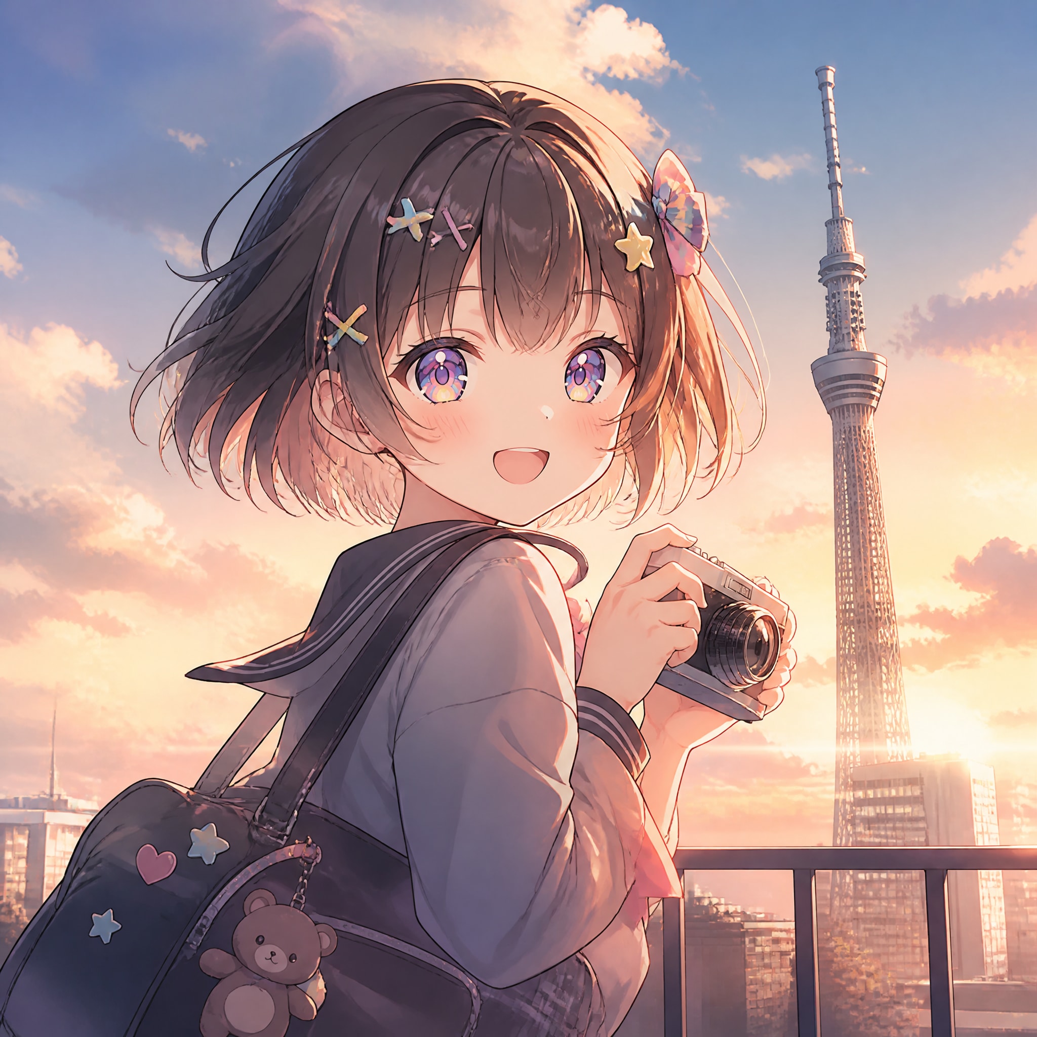 スカイツリー（３）3時のアイドル　GPTimages2.0