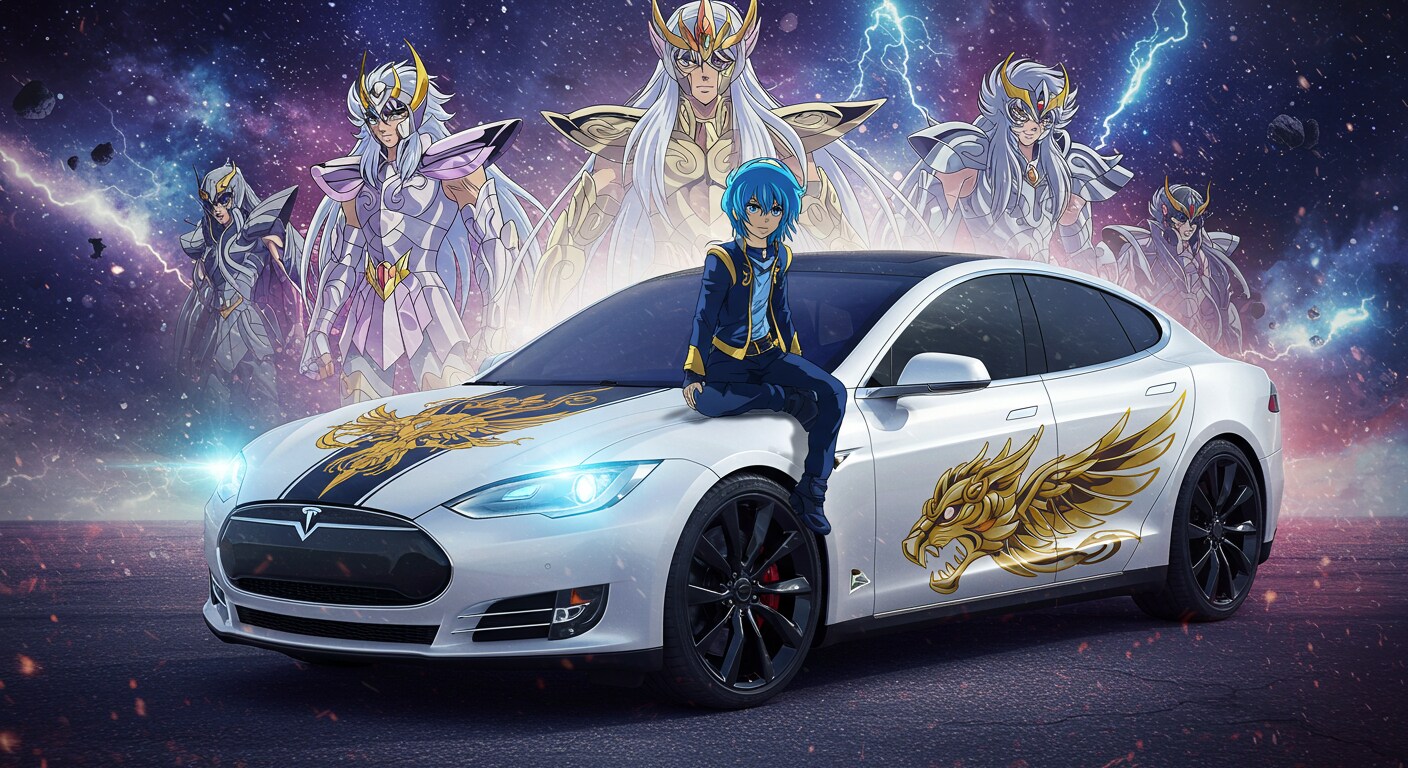 聖闘士星矢とテスラセダン | の人気AIイラスト・グラビア