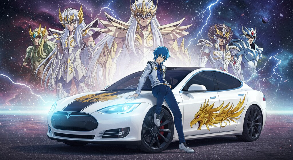 聖闘士星矢とテスラセダン