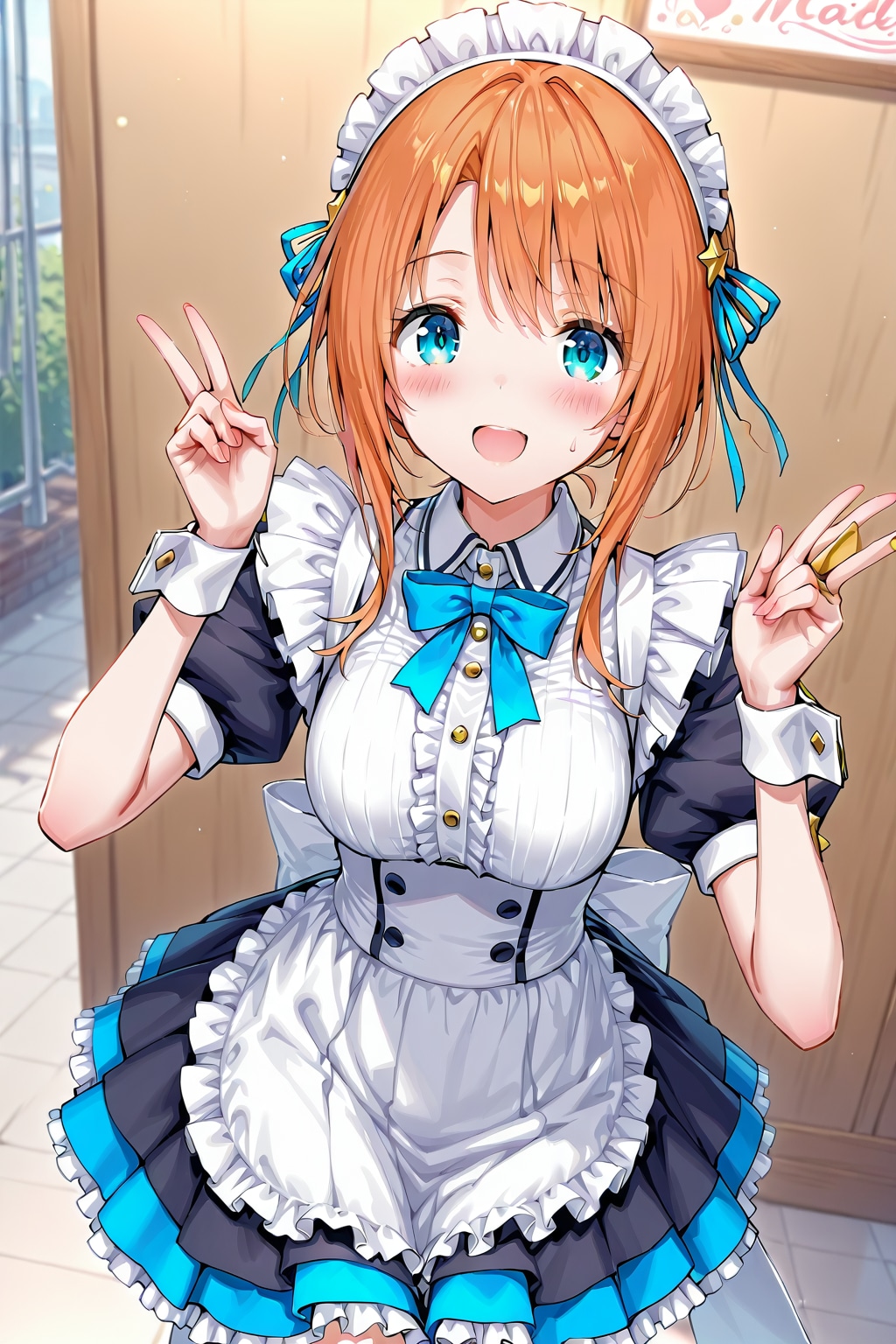 いえーい。かわいいかな？