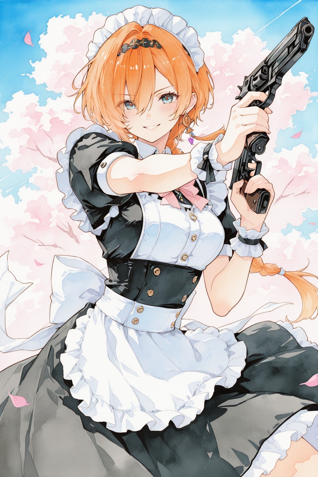 二丁拳銃。 | の人気AIイラスト・グラビア