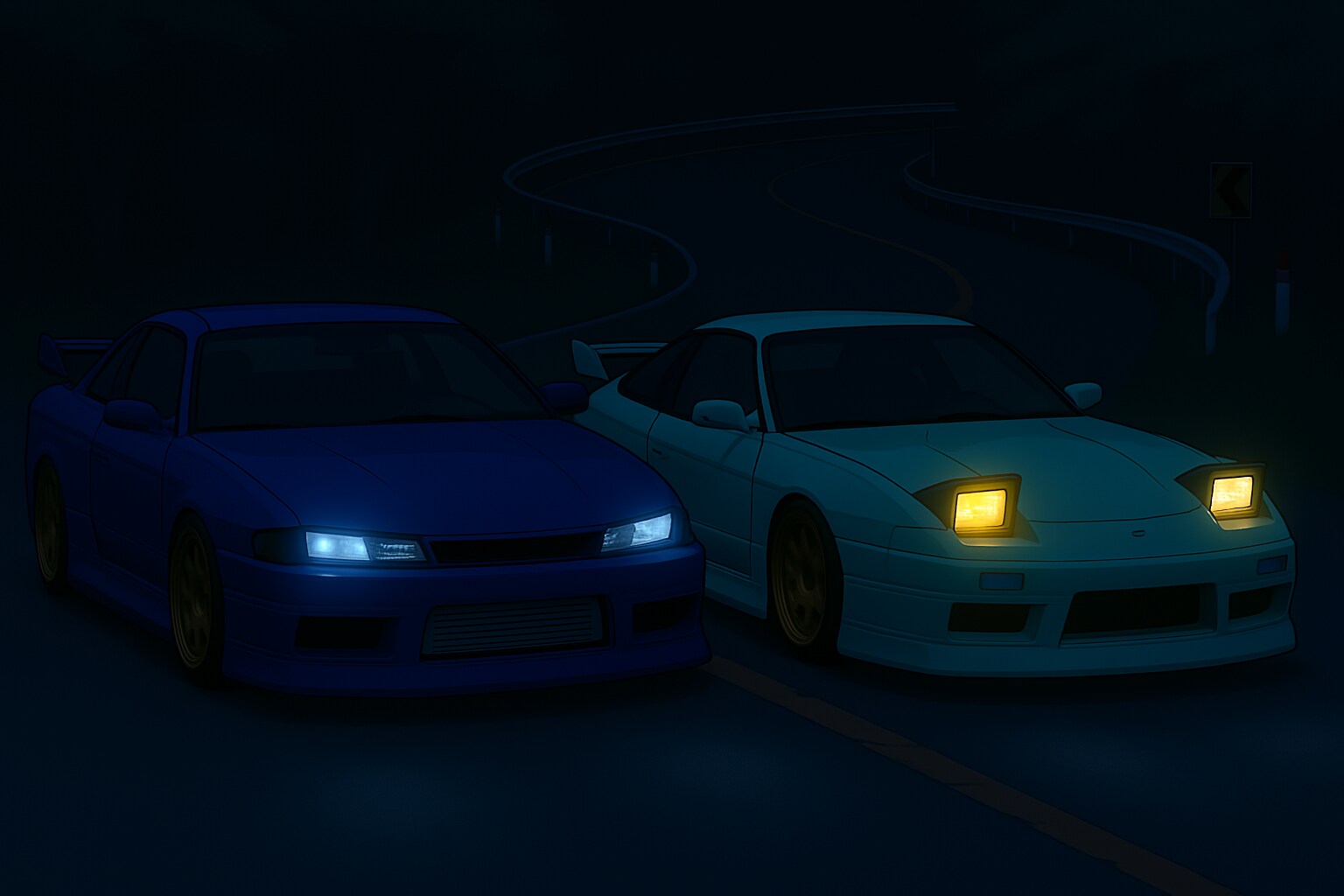 シルビアと180SX | の人気AIイラスト・グラビア