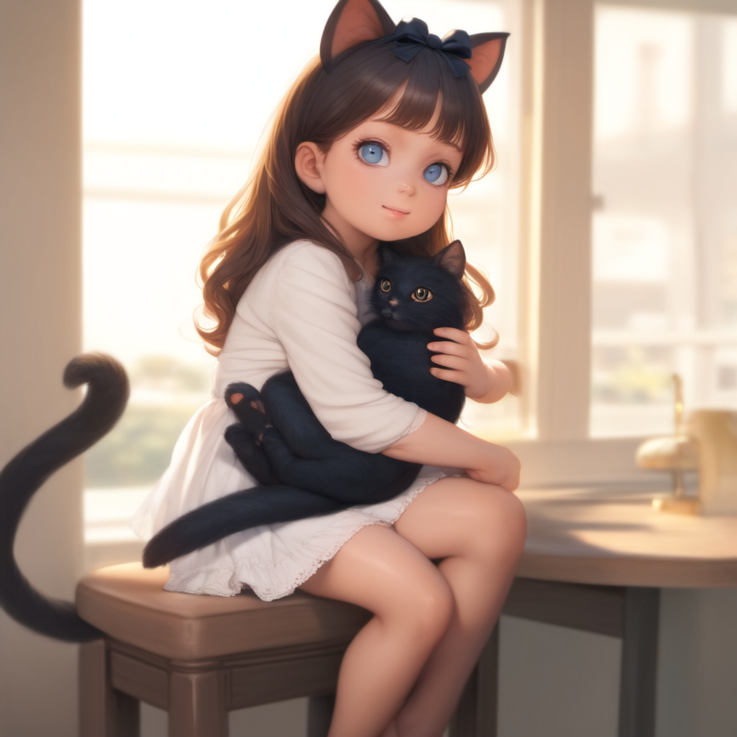 にゃんこロリ５ | の人気AIイラスト・グラビア