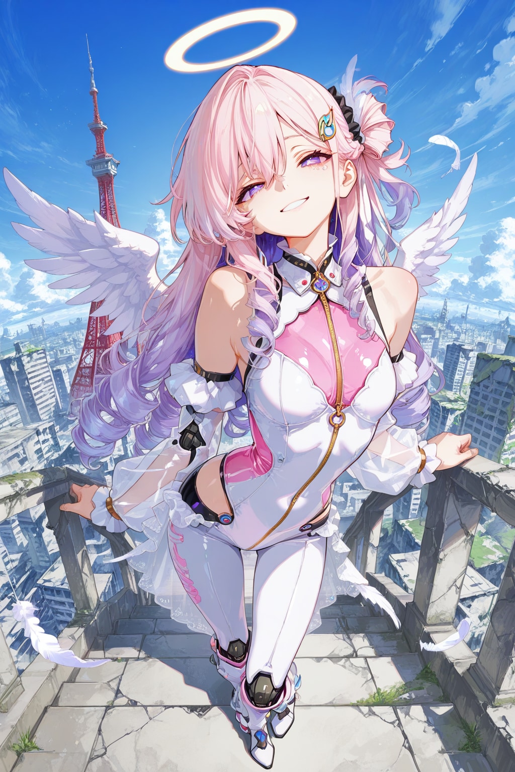 天使ちゃん2 | の人気AIイラスト・グラビア
