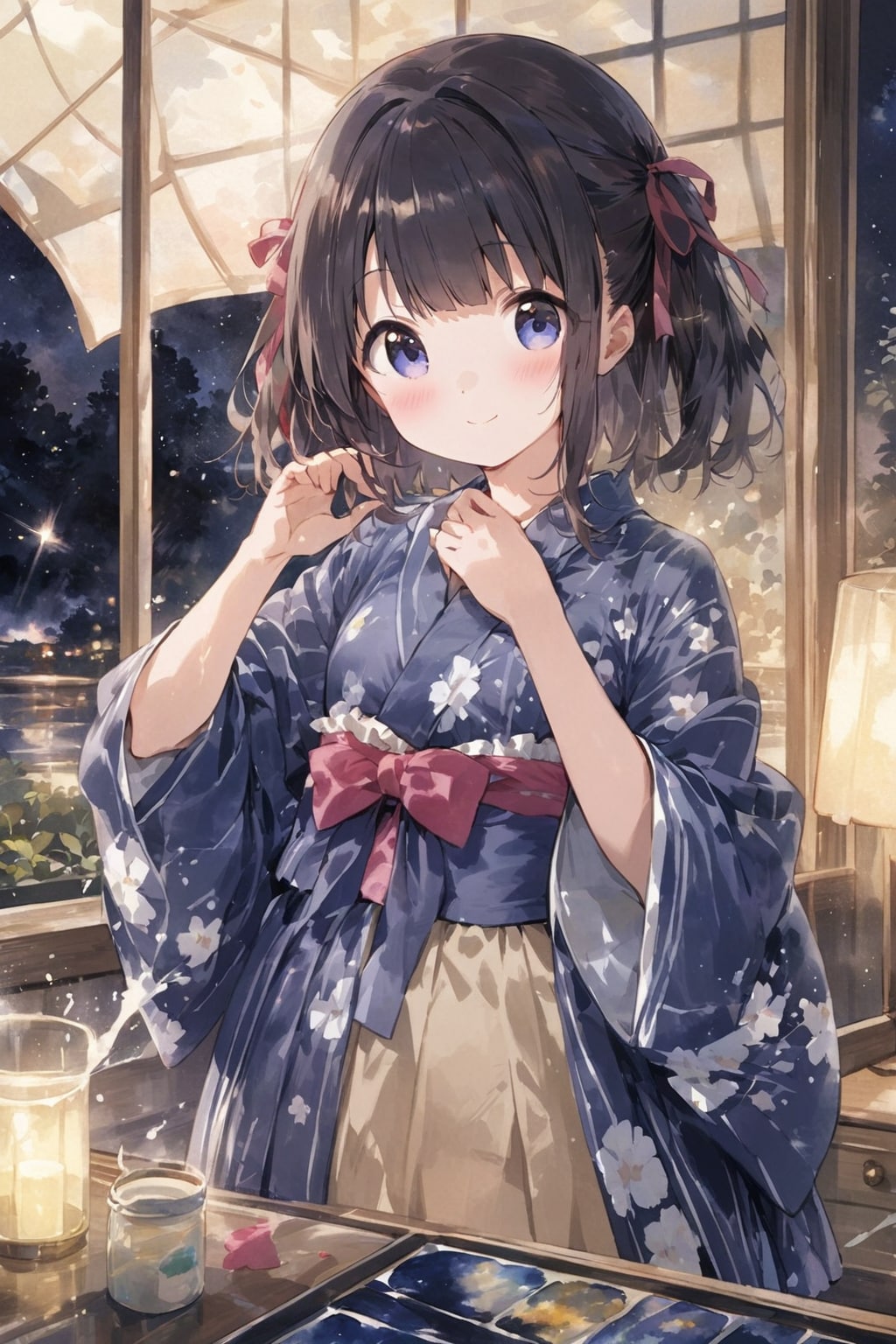 祭りの夜 | の人気AIイラスト・グラビア