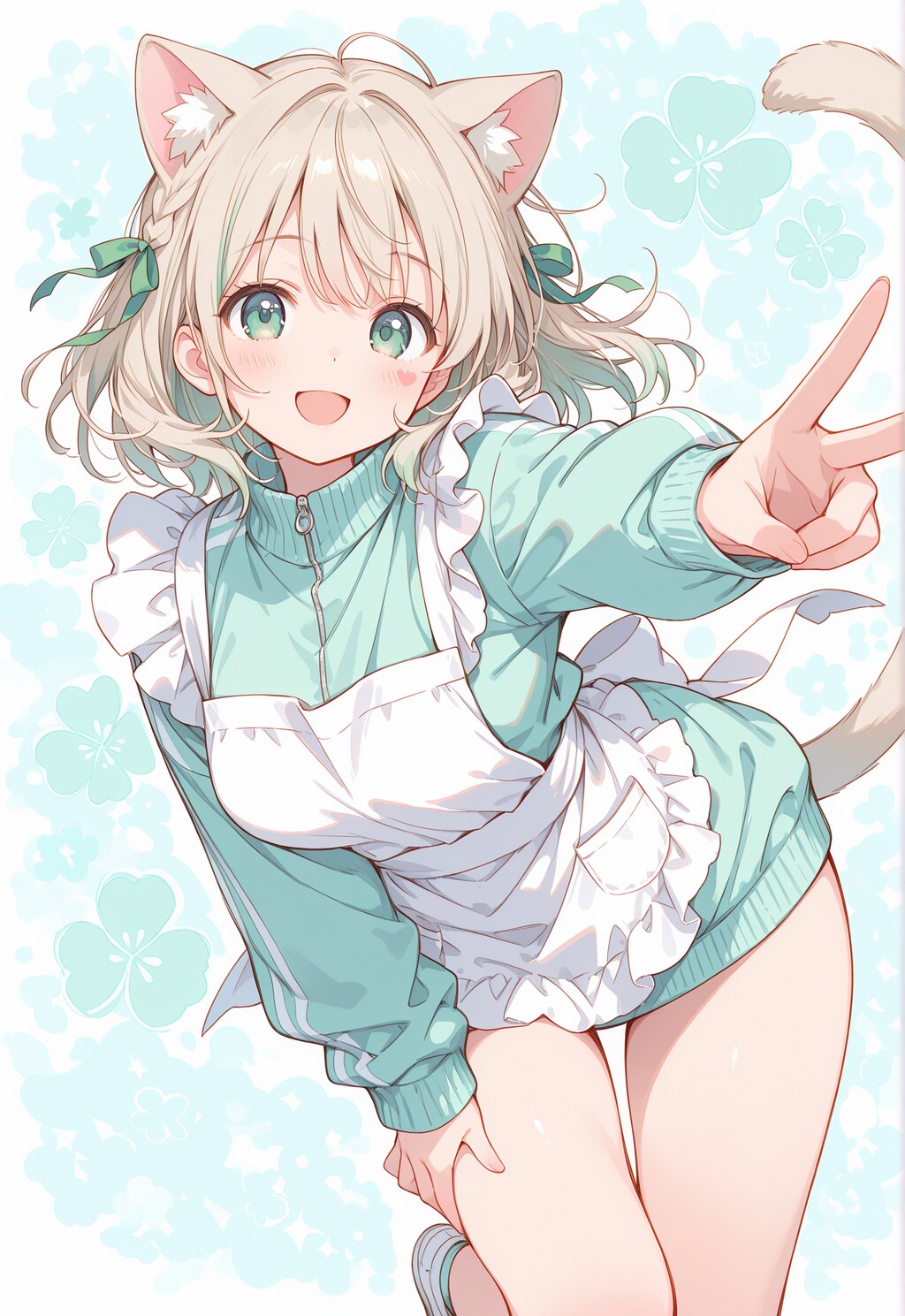 ジャージメイドの後輩ちゃん