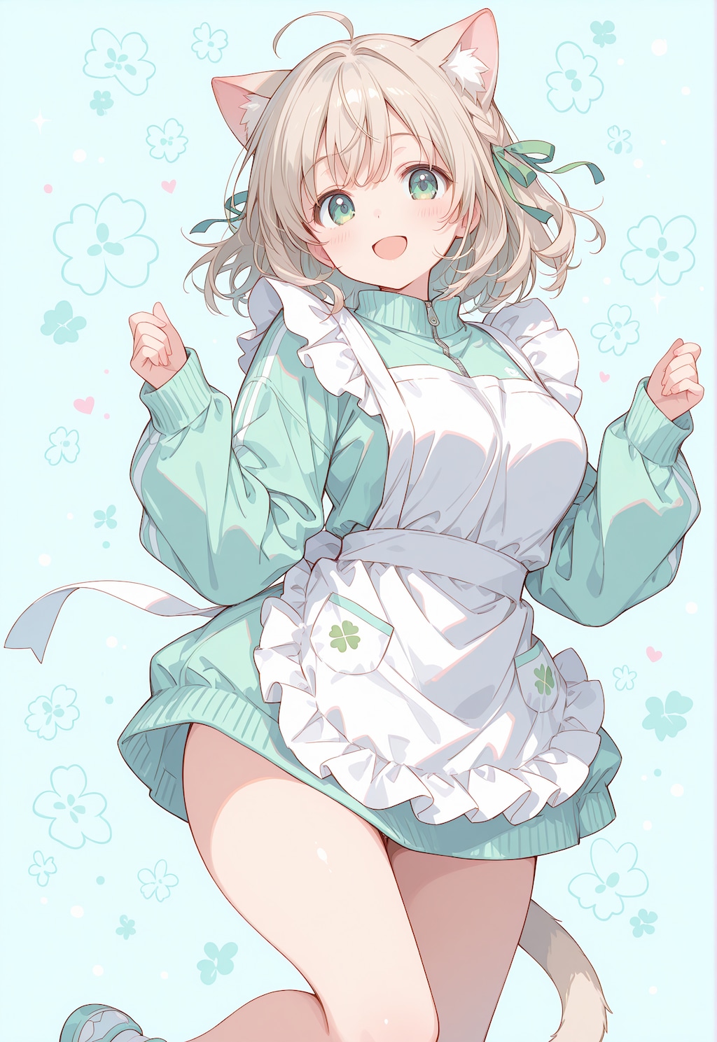 ジャージメイドの後輩ちゃん