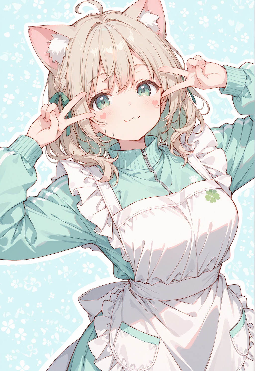 ジャージメイドの後輩ちゃん