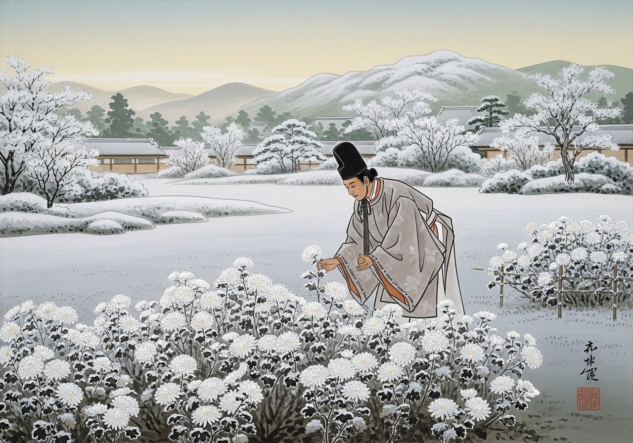 初霜と白菊 | の人気AIイラスト・グラビア